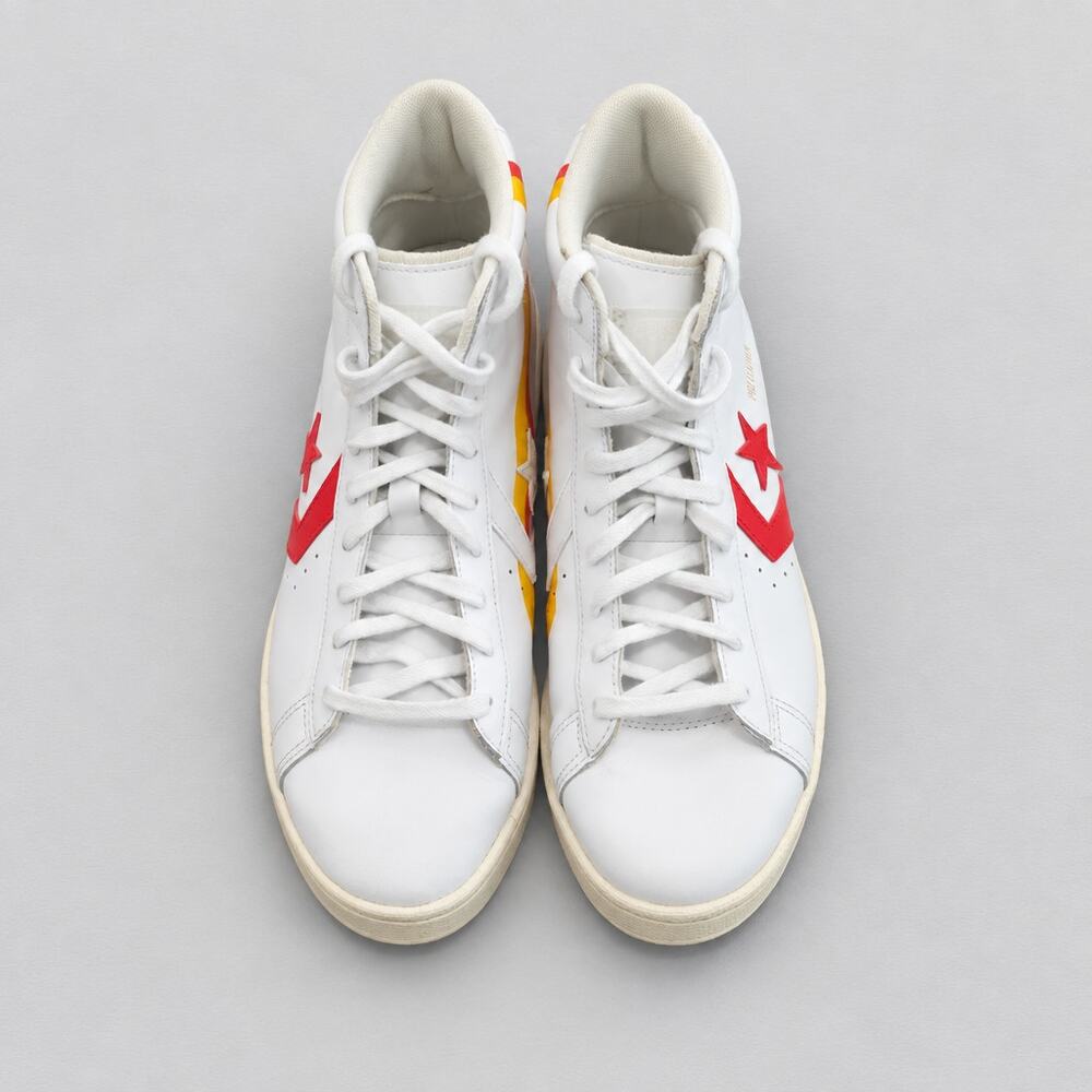 Converse x Roswell Rayguns Pro Leather High Top White Men 7 Women 8.5 Youth 7Y